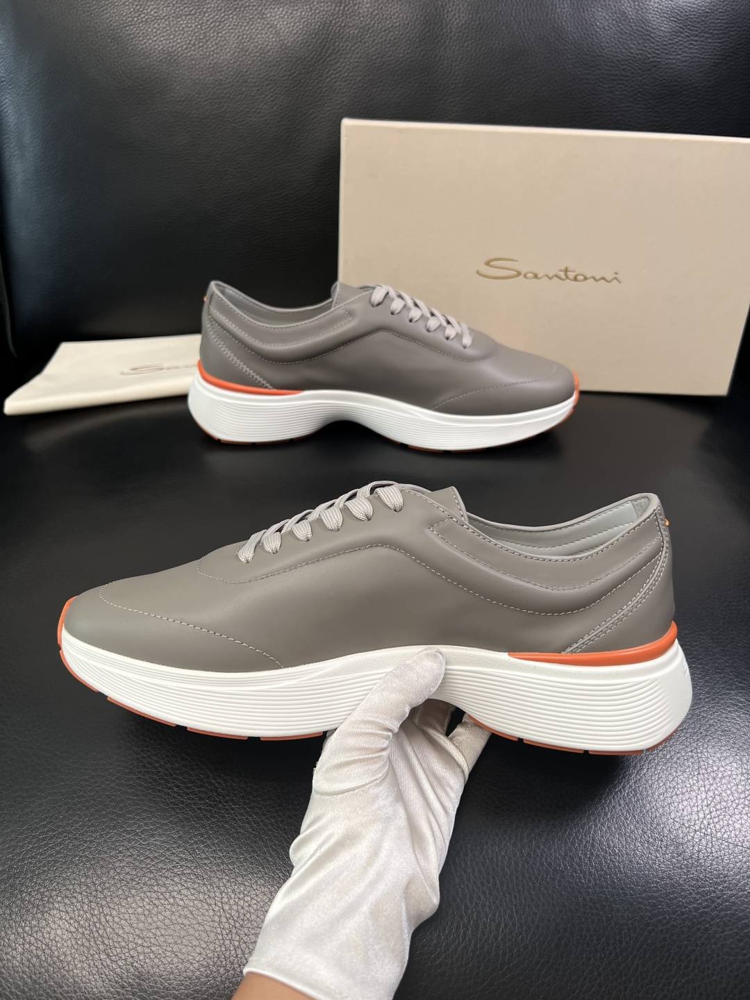 ⚠️只换码不退⚠️    Santoni  高品质    顶级工艺品  圣东尼  专柜新品同步，鞋面意大