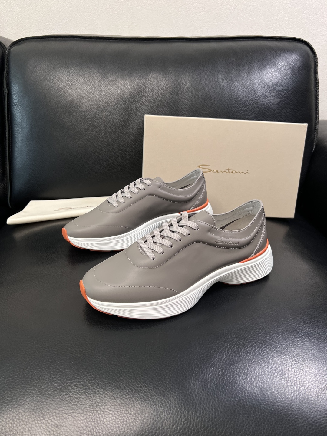 ⚠️只换码不退⚠️    Santoni  高品质    顶级工艺品  圣东尼  专柜新品同步，鞋面意大