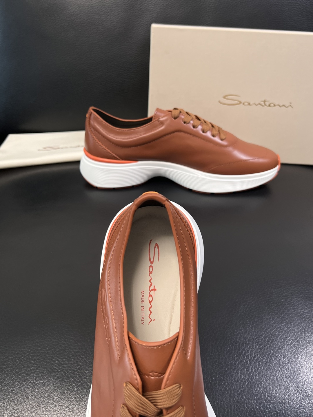 ⚠️只换码不退⚠️    Santoni  高品质    顶级工艺品  圣东尼  专柜新品同步，鞋面意大