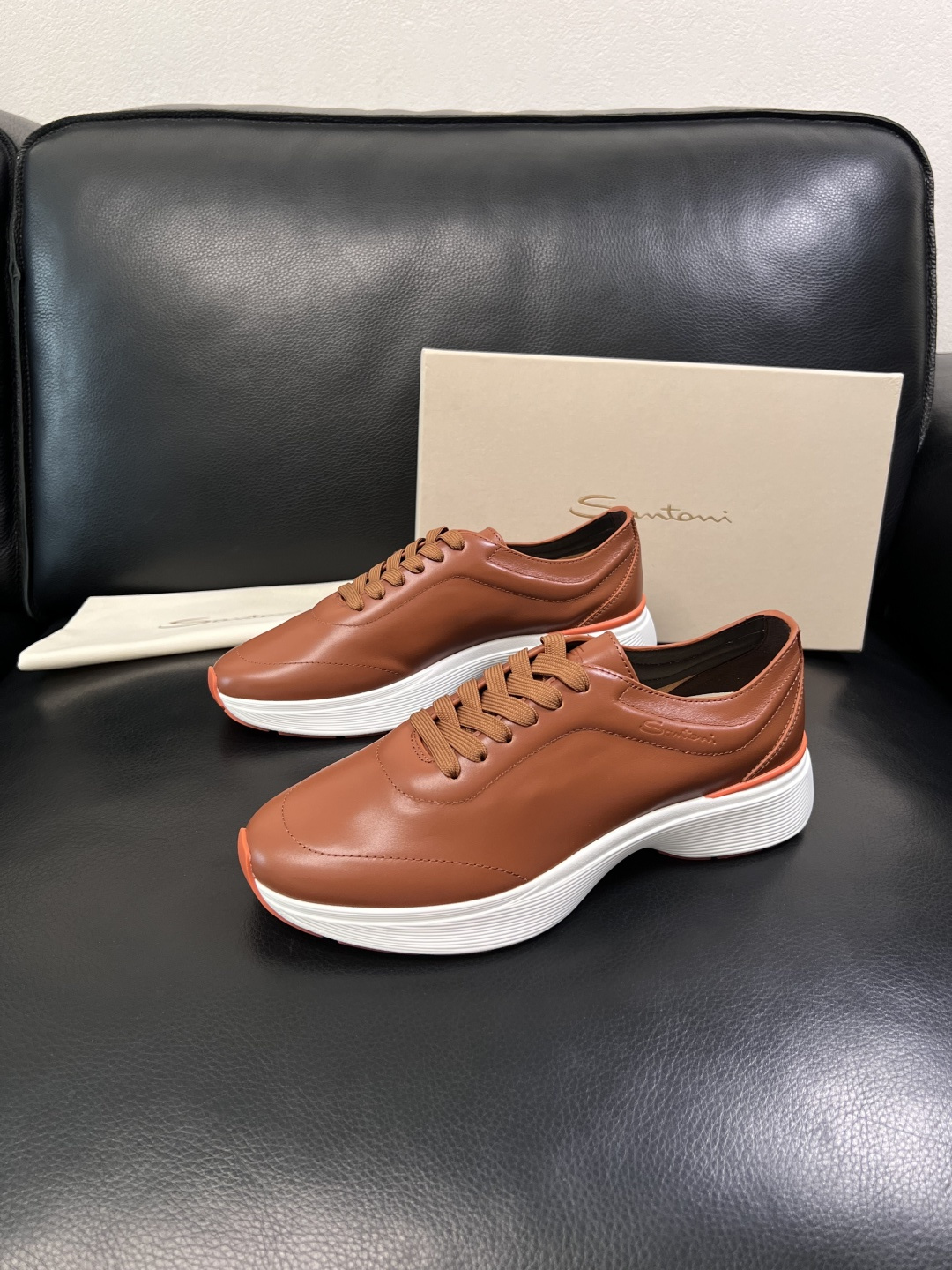 ⚠️只换码不退⚠️    Santoni  高品质    顶级工艺品  圣东尼  专柜新品同步，鞋面意大