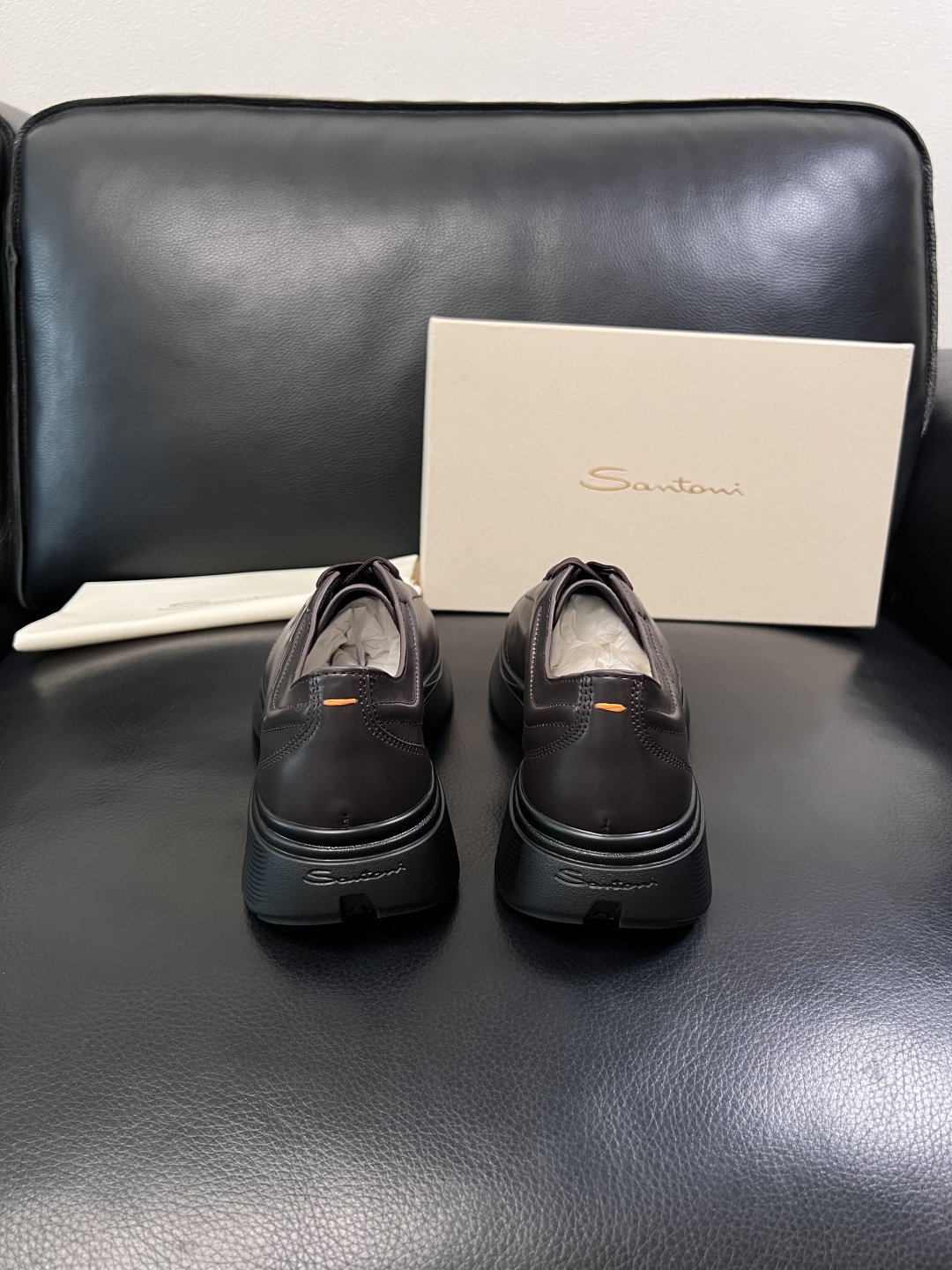 ⚠️只换码不退⚠️    Santoni  高品质    顶级工艺品  圣东尼  专柜新品同步，鞋面意大