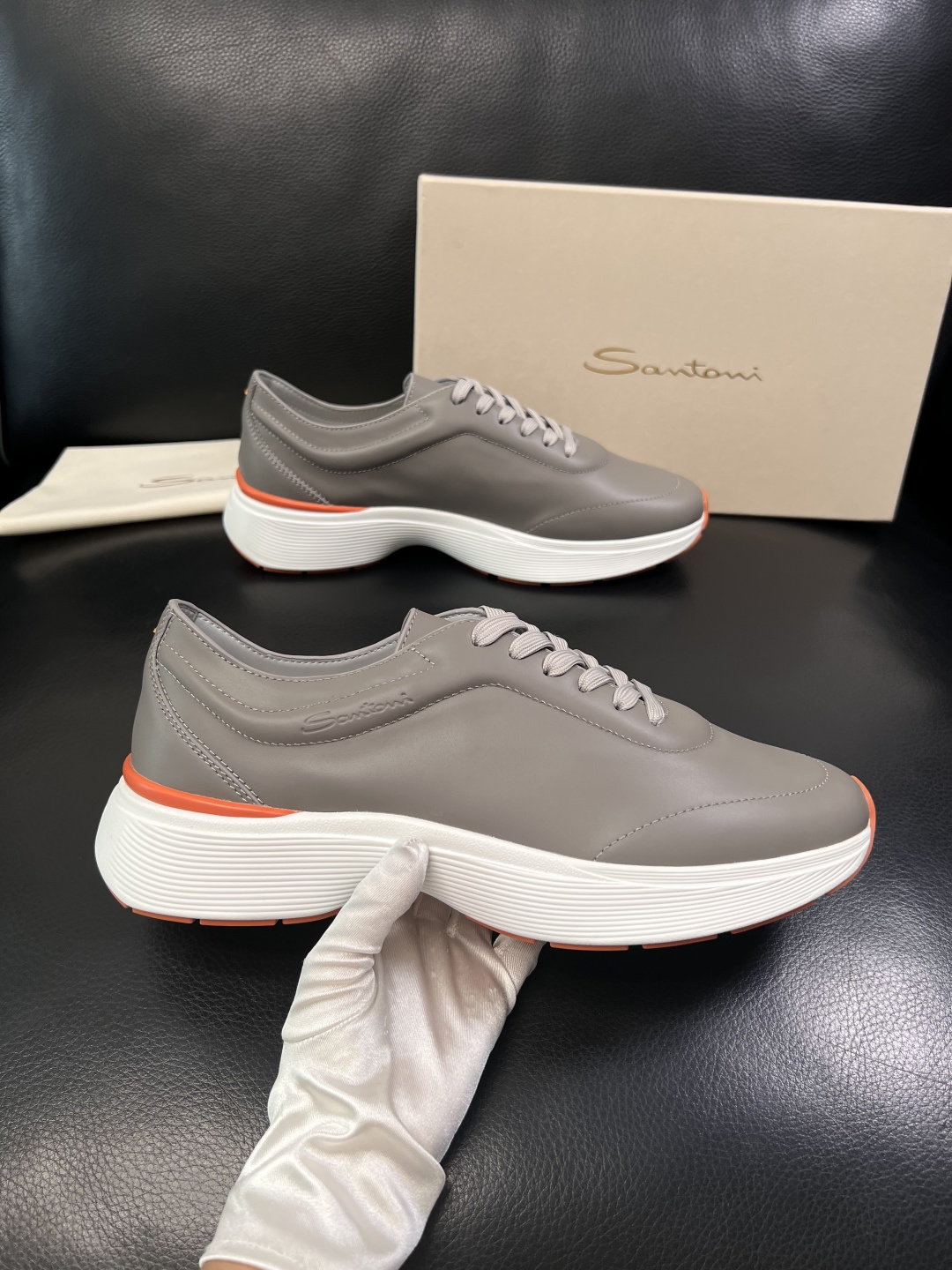 ⚠️只换码不退⚠️    Santoni  高品质    顶级工艺品  圣东尼  专柜新品同步，鞋面意大