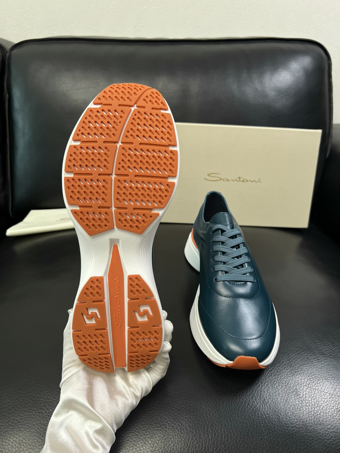 ⚠️只换码不退⚠️    Santoni  高品质    顶级工艺品  圣东尼  专柜新品同步，鞋面意大