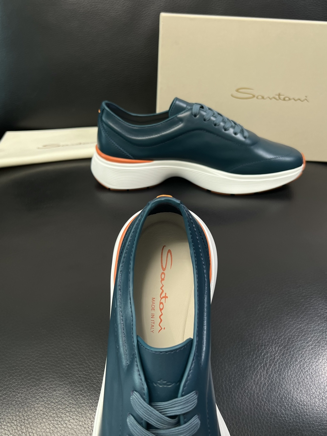 ⚠️只换码不退⚠️    Santoni  高品质    顶级工艺品  圣东尼  专柜新品同步，鞋面意大