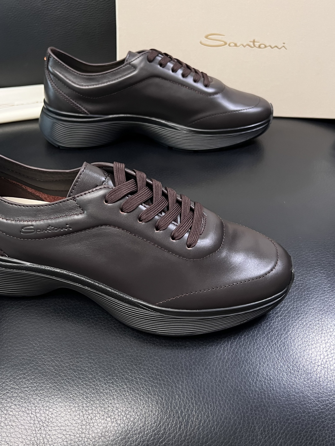 ⚠️只换码不退⚠️    Santoni  高品质    顶级工艺品  圣东尼  专柜新品同步，鞋面意大