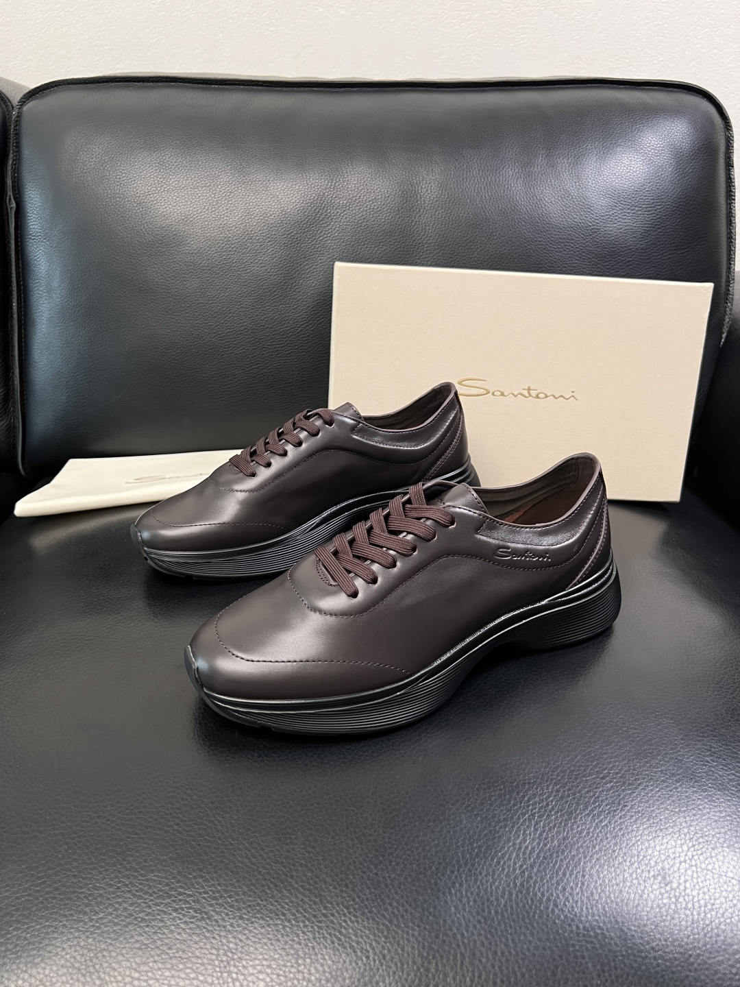 ⚠️只换码不退⚠️    Santoni  高品质    顶级工艺品  圣东尼  专柜新品同步，鞋面意大