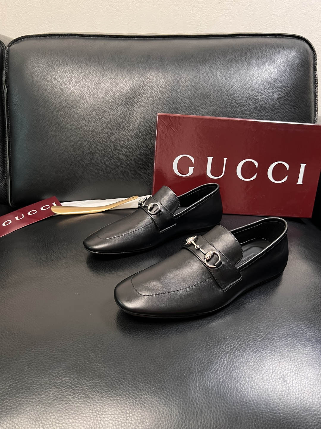 Gucci 高品质  顶级工艺品  古奇  皮鞋专柜新款原厂配置，意大利进口牛皮面料，进口牛皮内里垫，透