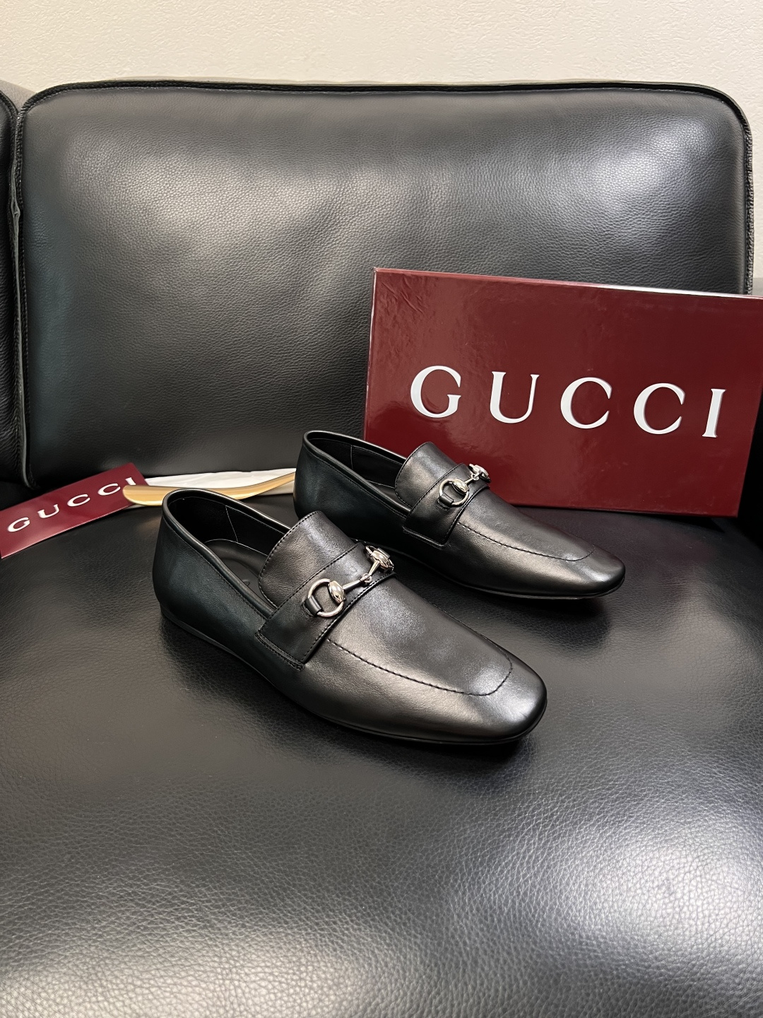 Gucci 高品质  顶级工艺品  古奇  皮鞋专柜新款原厂配置，意大利进口牛皮面料，进口牛皮内里垫，透