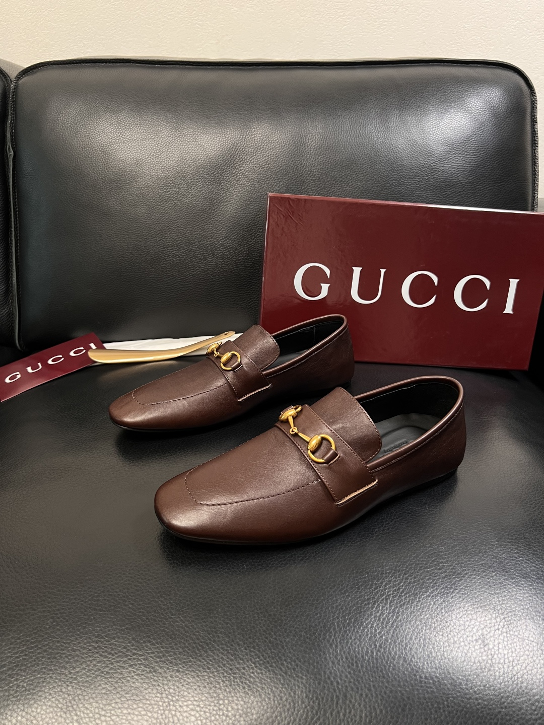 Gucci 高品质  顶级工艺品  古奇  皮鞋专柜新款原厂配置，意大利进口牛皮面料，进口牛皮内里垫，透