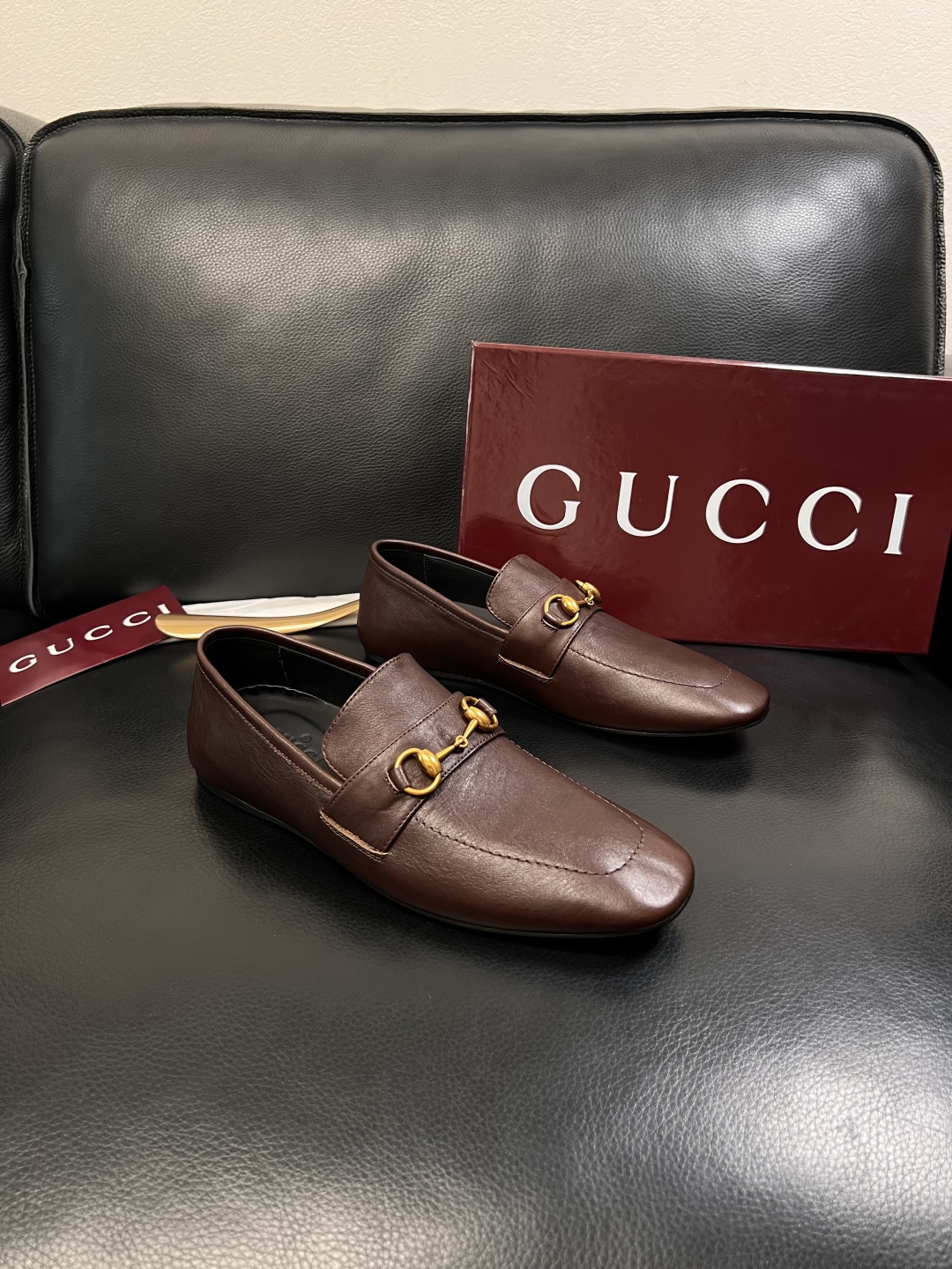 Gucci 高品质  顶级工艺品  古奇  皮鞋专柜新款原厂配置，意大利进口牛皮面料，进口牛皮内里垫，透