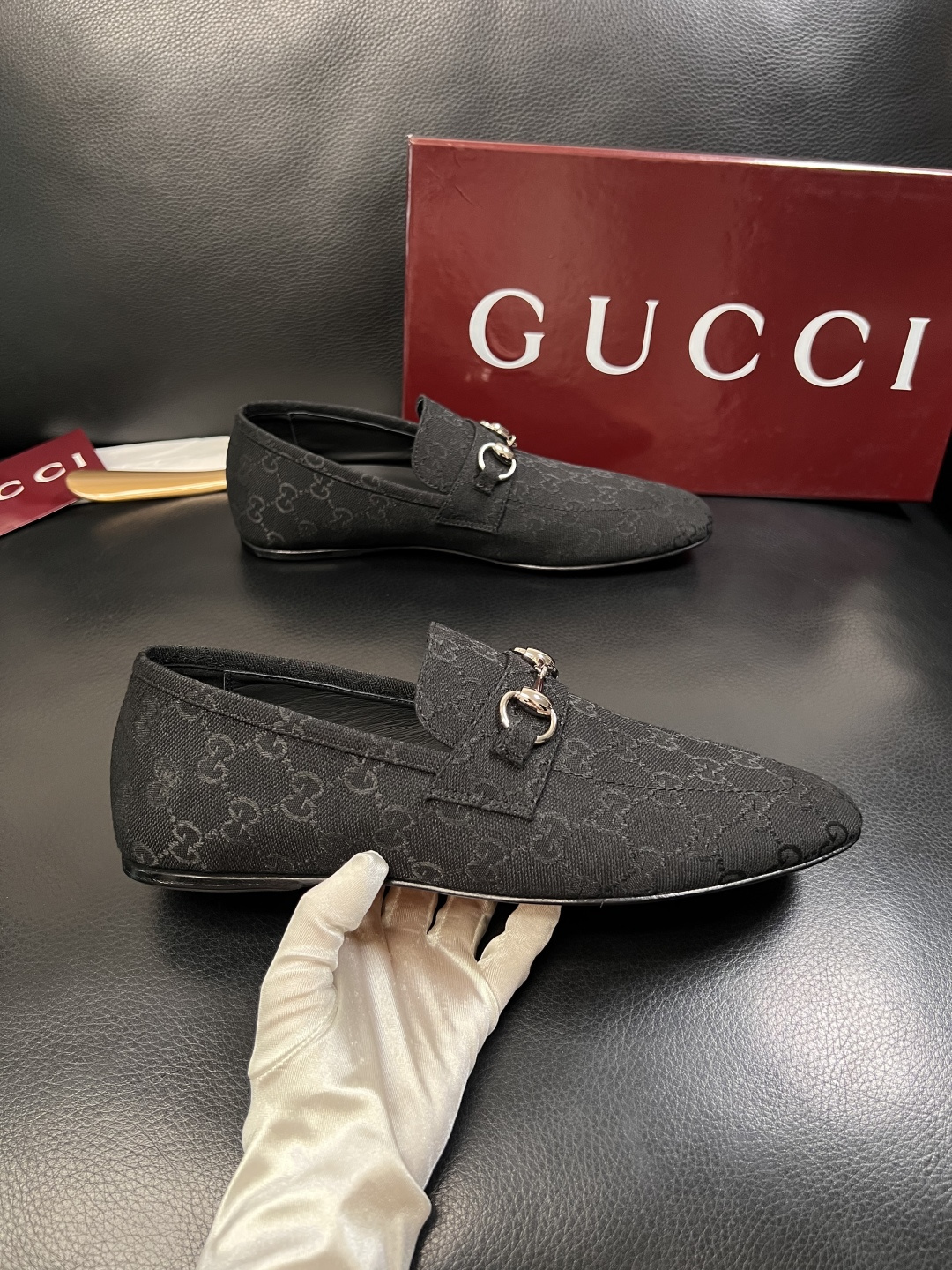 Gucci 高品质  顶级工艺品  古奇  皮鞋专柜新款原厂配置，意大利进口牛皮面料，进口牛皮内里垫，透