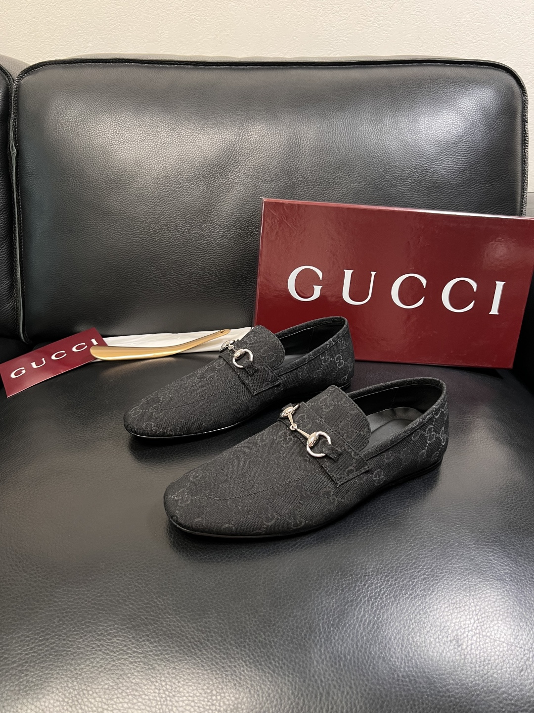 Gucci 高品质  顶级工艺品  古奇  皮鞋专柜新款原厂配置，意大利进口牛皮面料，进口牛皮内里垫，透