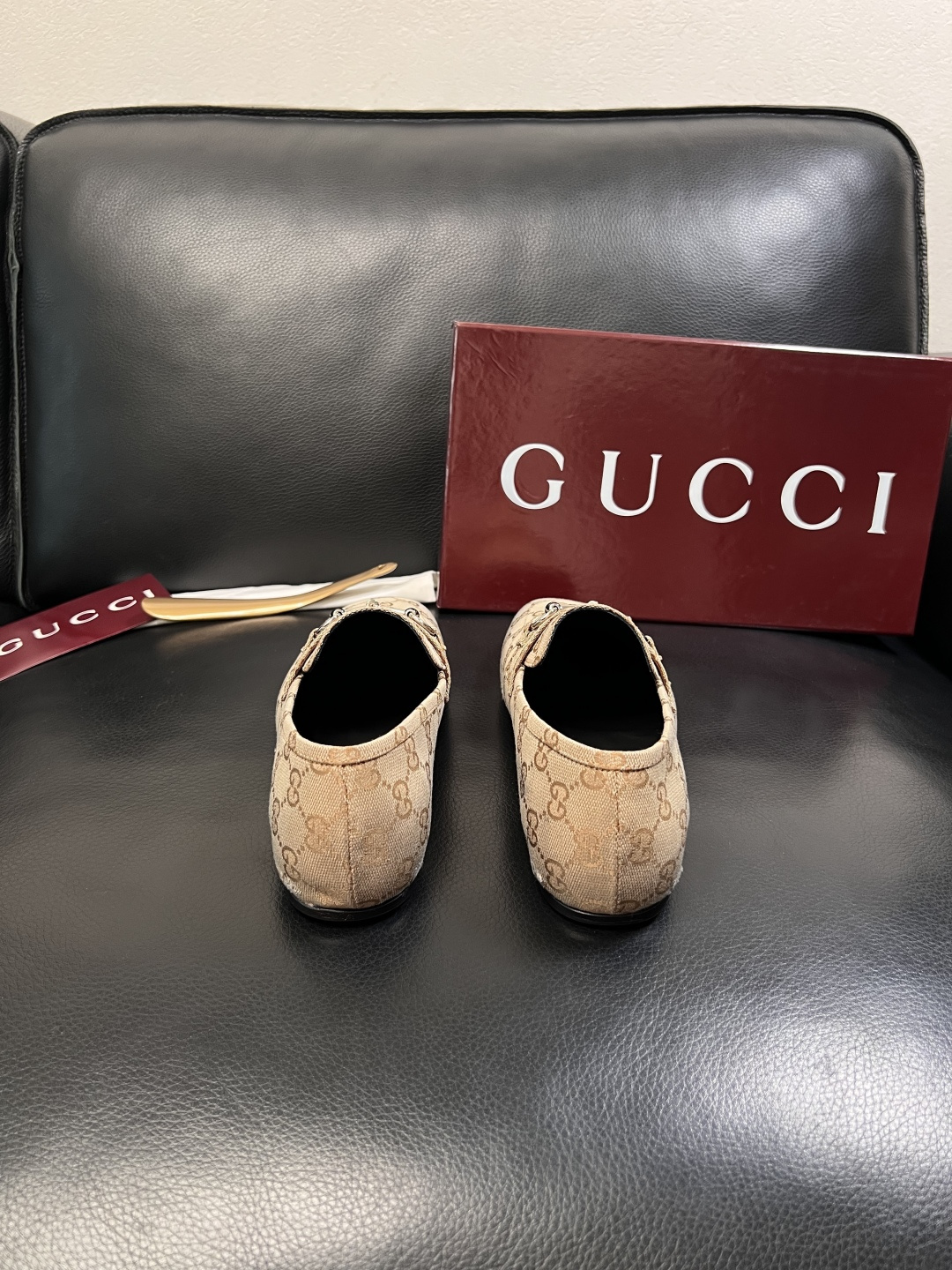 Gucci 高品质  顶级工艺品  古奇  皮鞋专柜新款原厂配置，意大利进口牛皮面料，进口牛皮内里垫，透