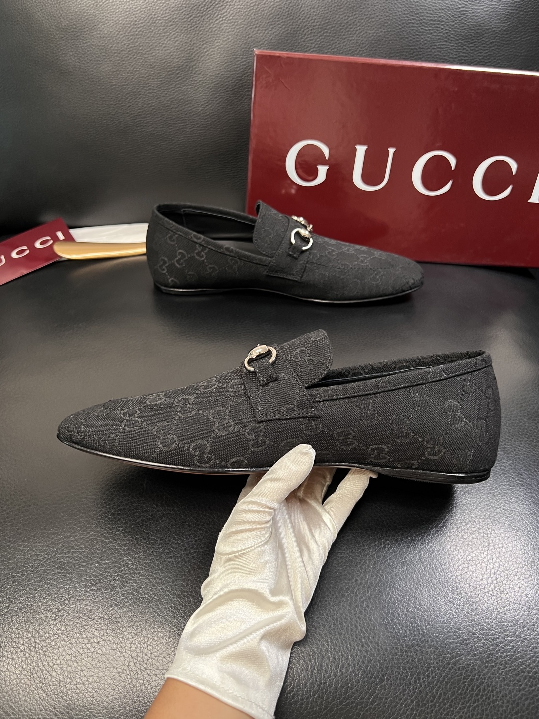 Gucci 高品质  顶级工艺品  古奇  皮鞋专柜新款原厂配置，意大利进口牛皮面料，进口牛皮内里垫，透