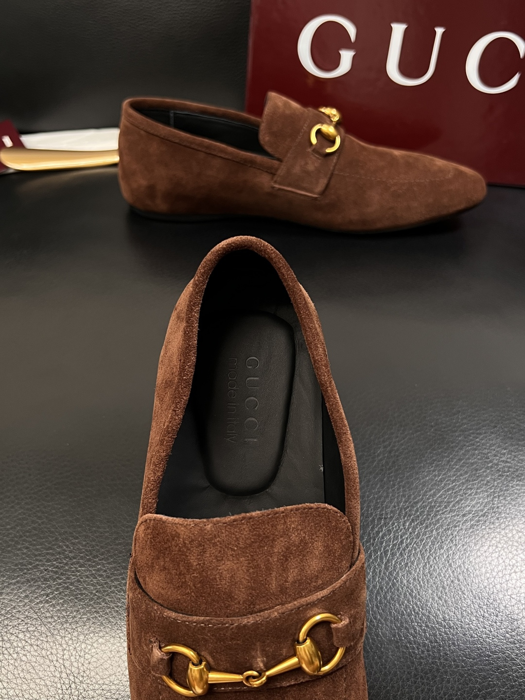 Gucci 高品质  顶级工艺品  古奇  皮鞋专柜新款原厂配置，意大利进口牛皮面料，进口牛皮内里垫，透