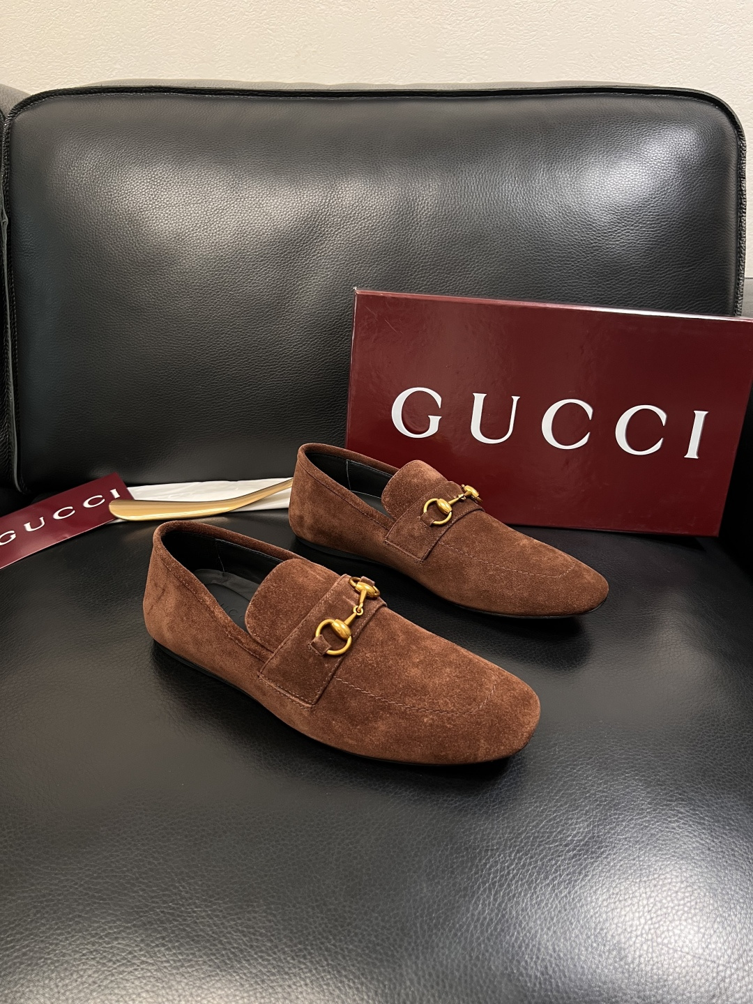Gucci 高品质  顶级工艺品  古奇  皮鞋专柜新款原厂配置，意大利进口牛皮面料，进口牛皮内里垫，透