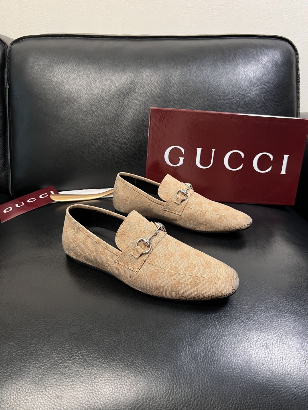 Gucci 高品质  顶级工艺品  古奇  皮鞋专柜新款原厂配置，意大利进口牛皮面料，进口牛皮内里垫，透