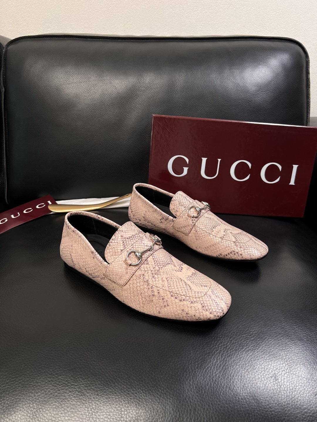 Gucci 高品质  顶级工艺品  古奇  皮鞋专柜新款原厂配置，意大利进口牛皮面料，进口牛皮内里垫，透
