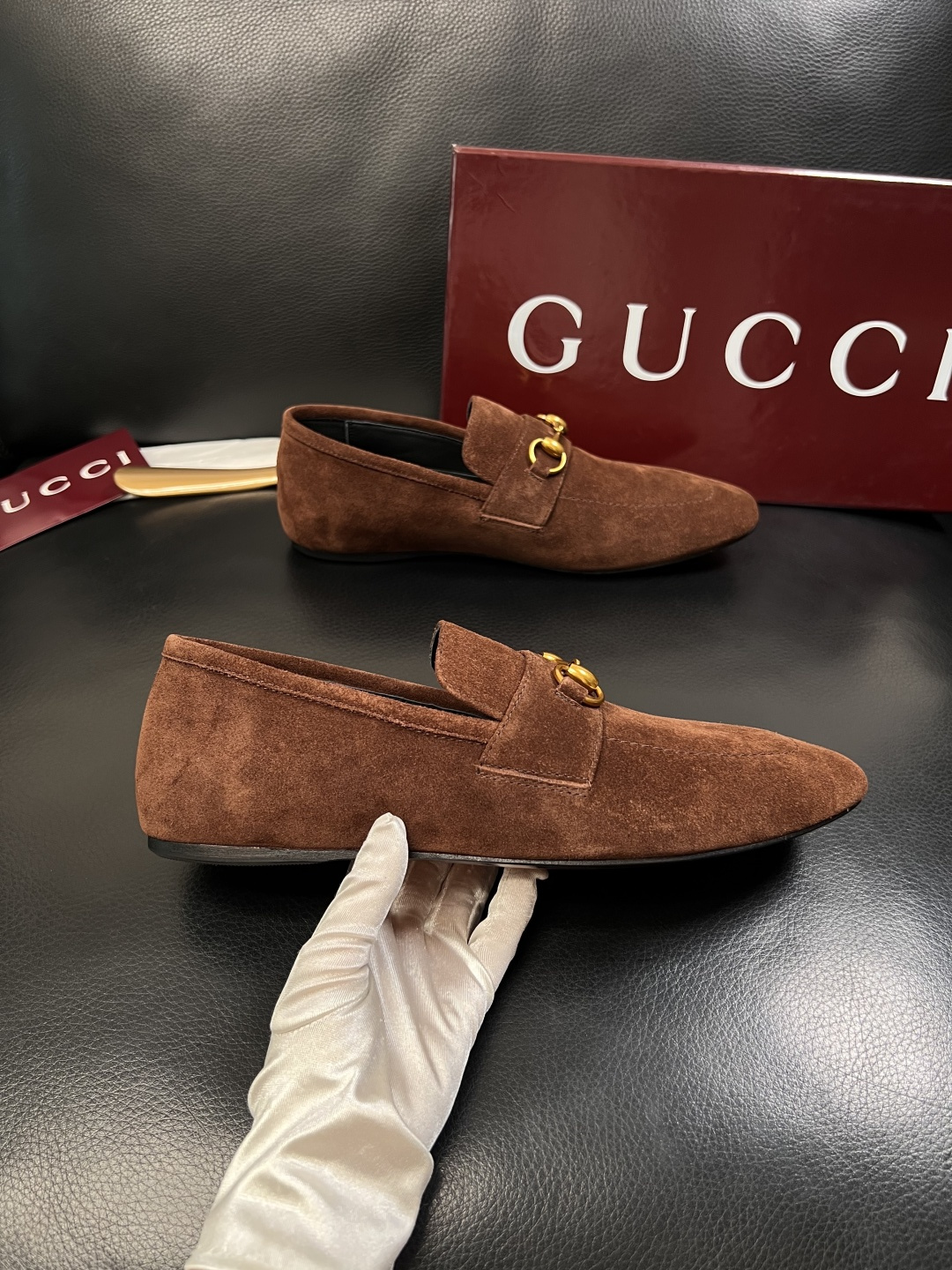 Gucci 高品质  顶级工艺品  古奇  皮鞋专柜新款原厂配置，意大利进口牛皮面料，进口牛皮内里垫，透