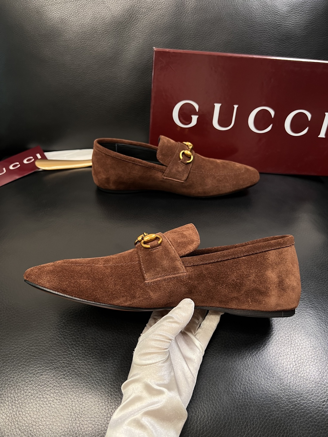 Gucci 高品质  顶级工艺品  古奇  皮鞋专柜新款原厂配置，意大利进口牛皮面料，进口牛皮内里垫，透