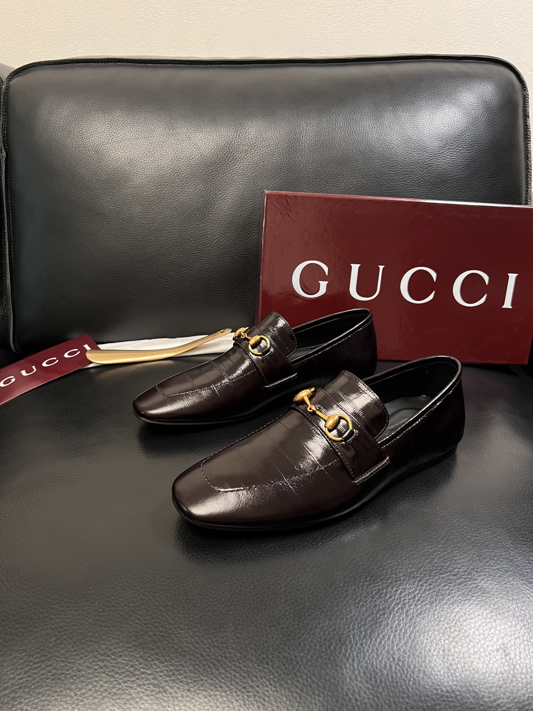 Gucci 高品质  顶级工艺品  古奇  皮鞋专柜新款原厂配置，意大利进口牛皮面料，进口牛皮内里垫，透