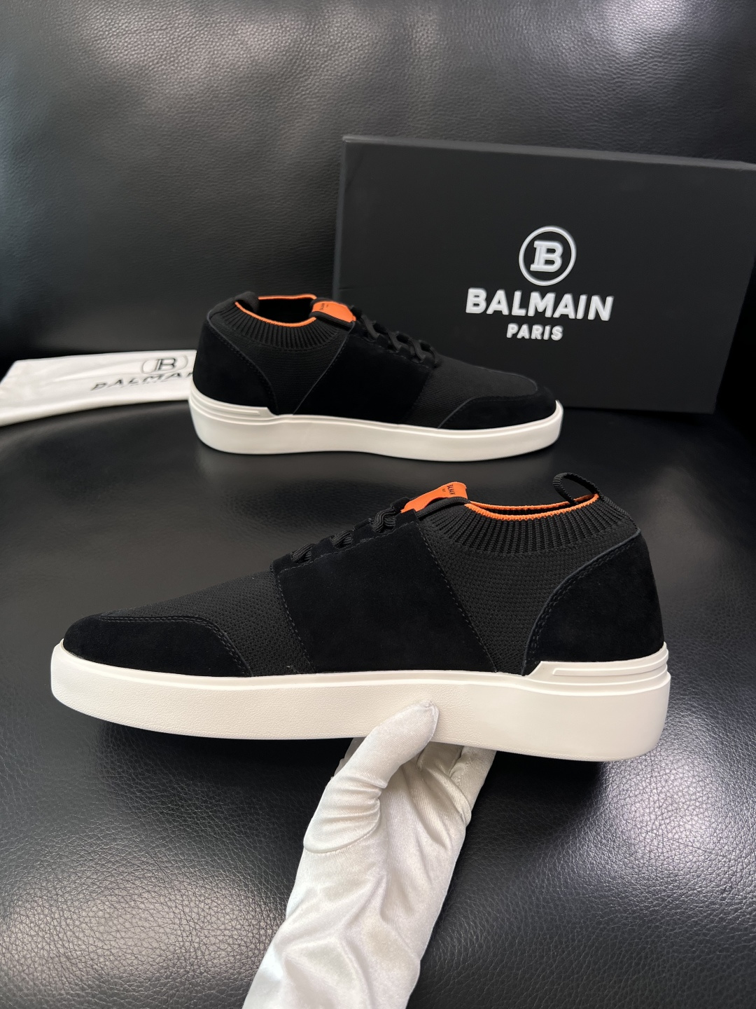 ⚠️只换码不退⚠️    BALMAIN  高品质  顶级工艺品  巴尔曼  专柜新品同步，鞋面意大利进