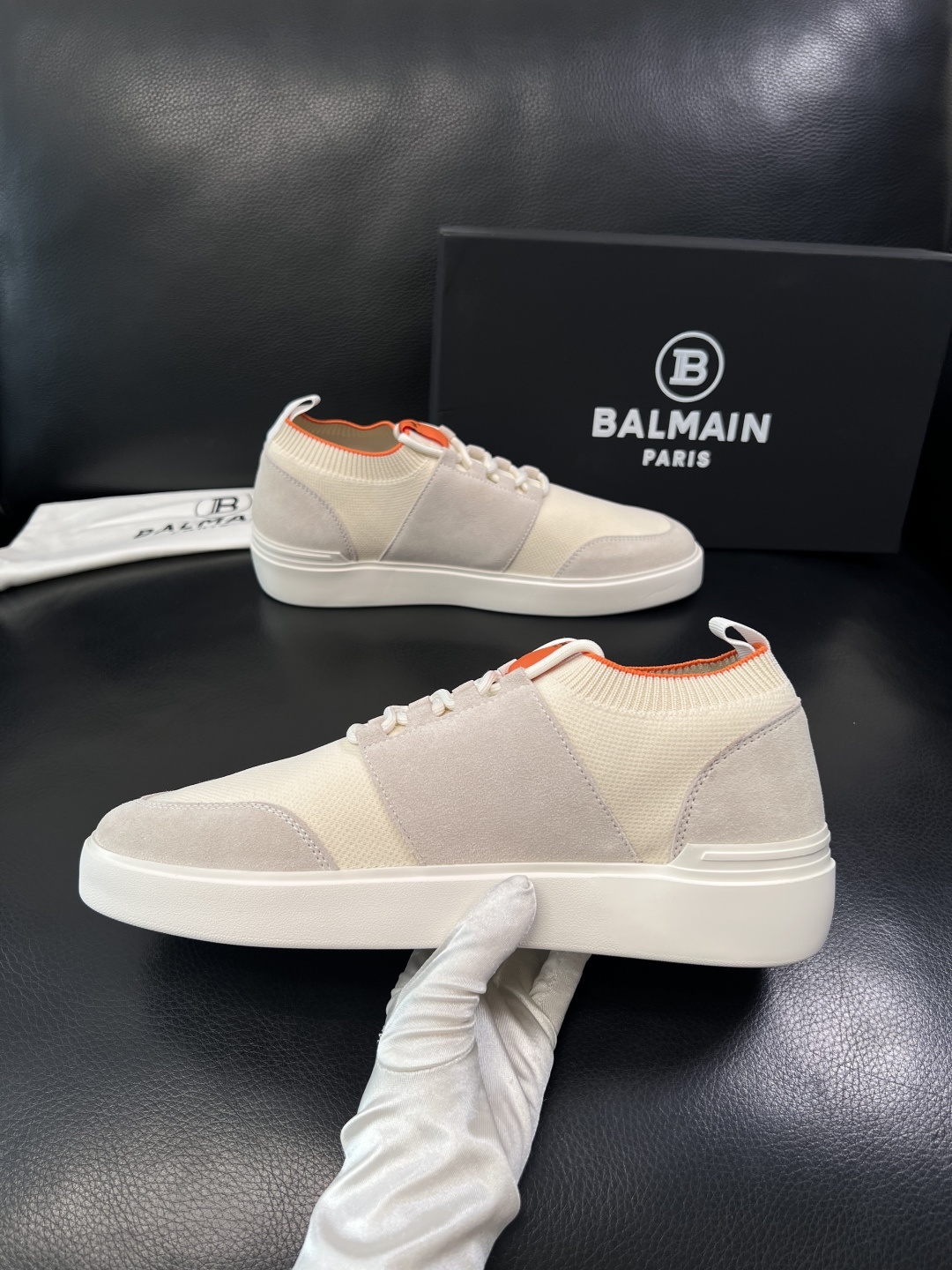 ⚠️只换码不退⚠️    BALMAIN  高品质  顶级工艺品  巴尔曼  专柜新品同步，鞋面意大利进