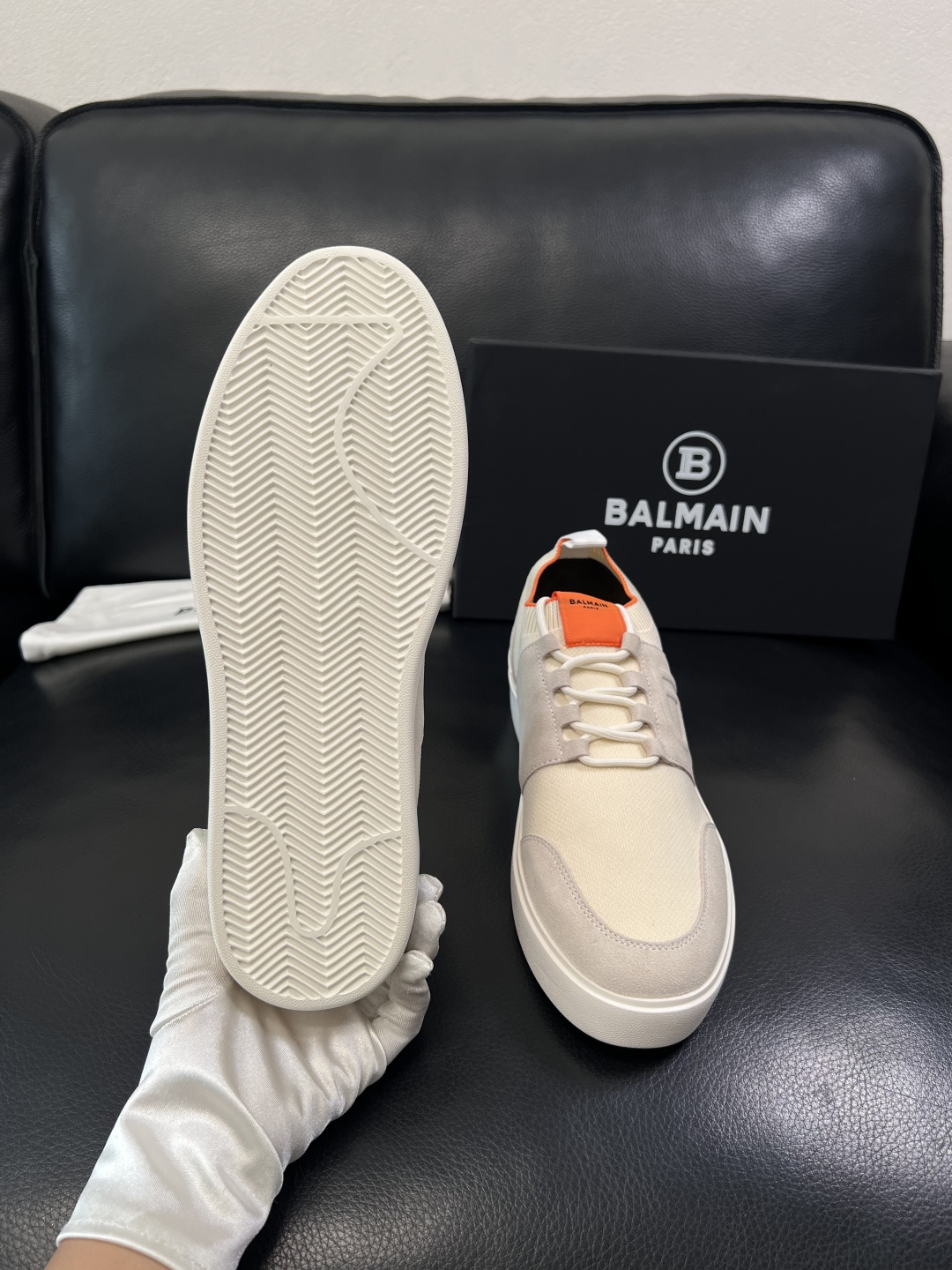 ⚠️只换码不退⚠️    BALMAIN  高品质  顶级工艺品  巴尔曼  专柜新品同步，鞋面意大利进