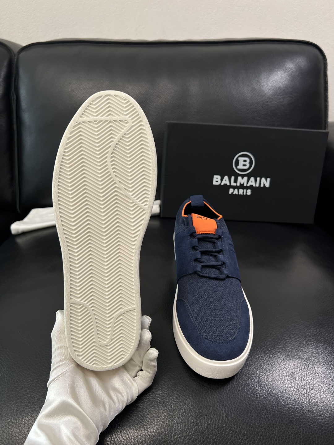⚠️只换码不退⚠️    BALMAIN  高品质  顶级工艺品  巴尔曼  专柜新品同步，鞋面意大利进