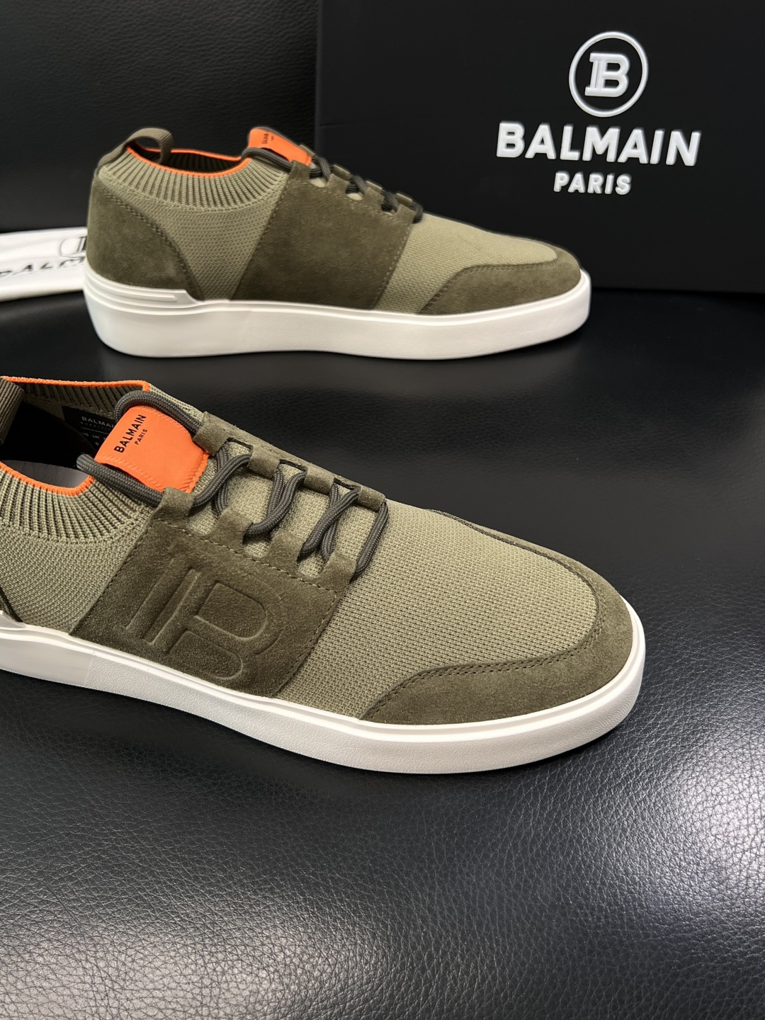 ⚠️只换码不退⚠️    BALMAIN  高品质  顶级工艺品  巴尔曼  专柜新品同步，鞋面意大利进