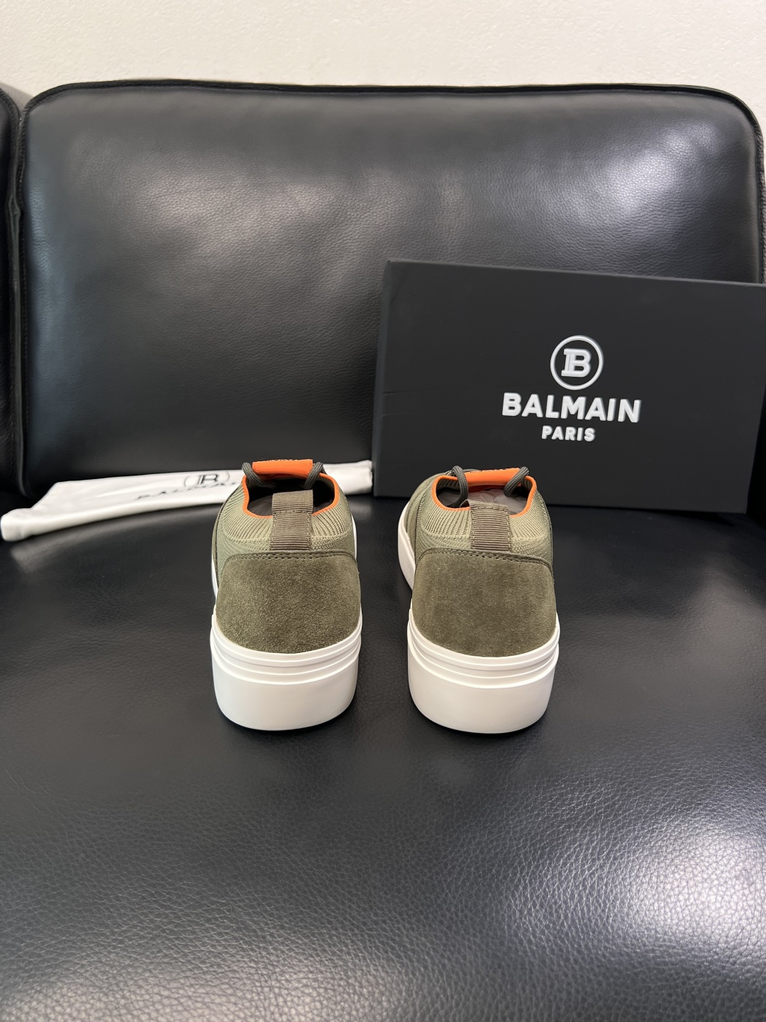 ⚠️只换码不退⚠️    BALMAIN  高品质  顶级工艺品  巴尔曼  专柜新品同步，鞋面意大利进