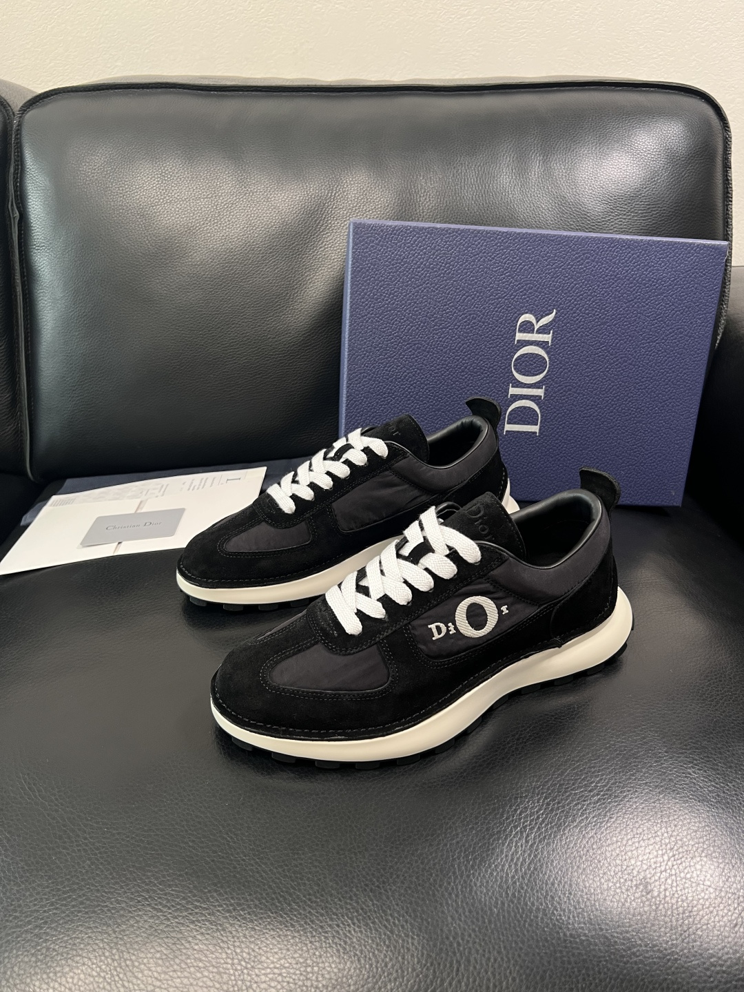 Dior 顶级工艺品 迪奥  专柜同步 原厂配置，意大利进口原版牛皮面料，透气舒适进口水染牛里垫，鞋底：