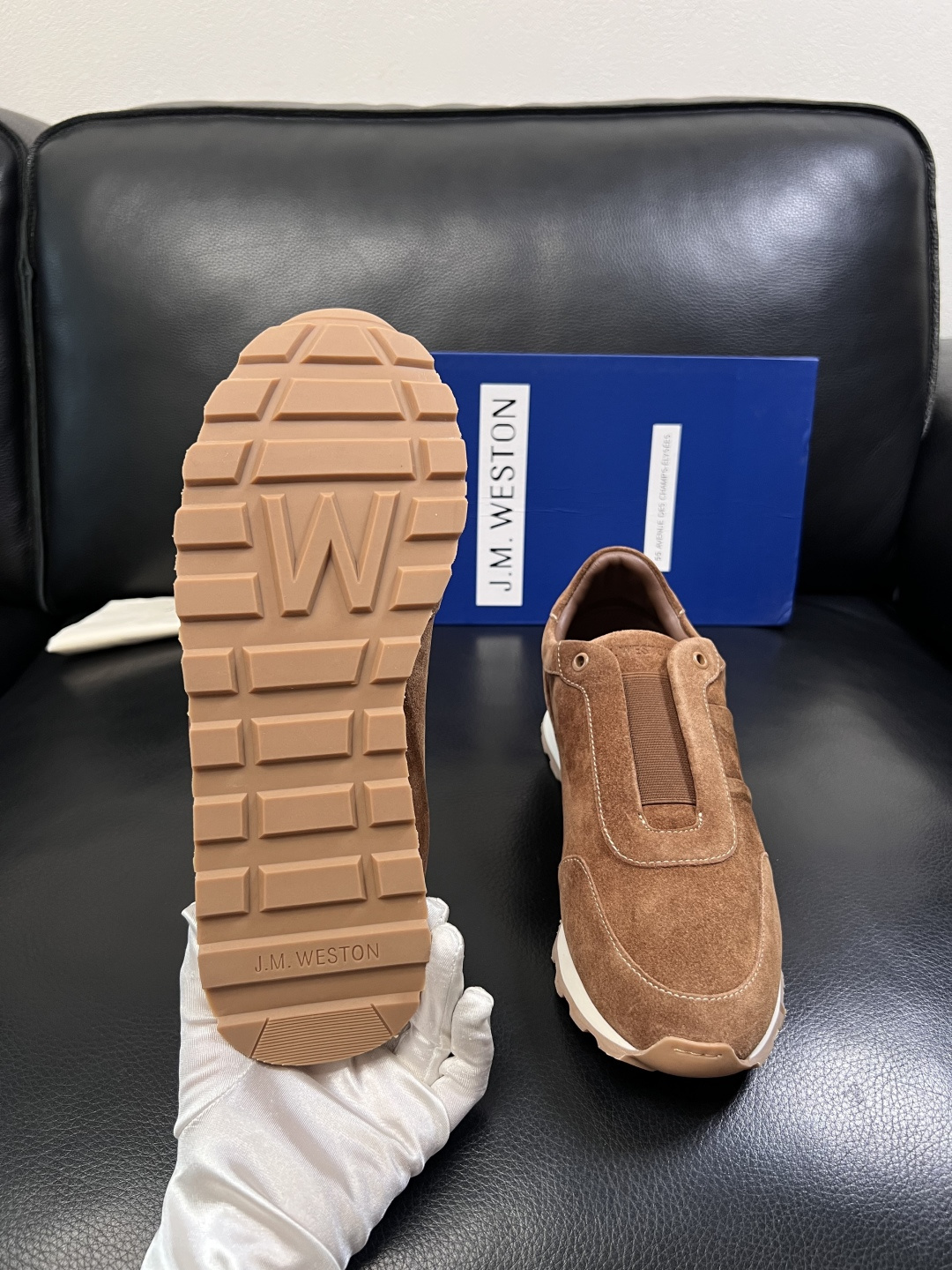 ⚠️只换码不退⚠️   J.M.WESTON  高品质  顶级工艺品  专柜新品同步，鞋面意大利进口牛皮
