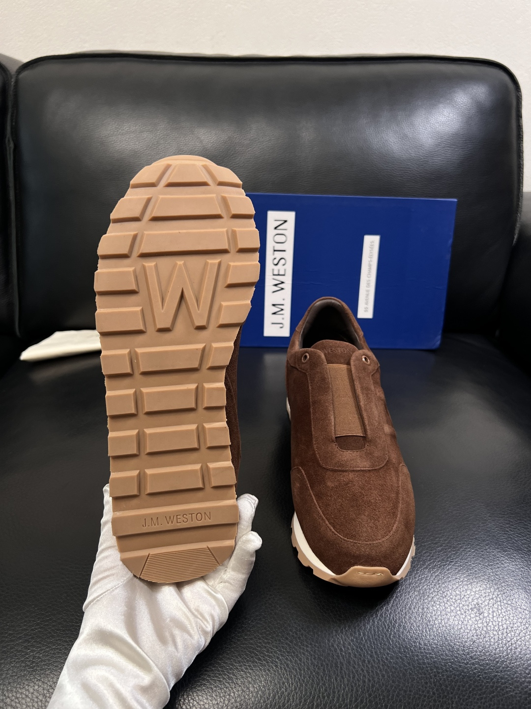 ⚠️只换码不退⚠️   J.M.WESTON  高品质  顶级工艺品  专柜新品同步，鞋面意大利进口牛皮