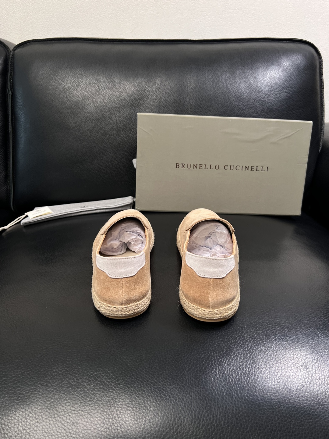 Brunello Cucinelli  高品质 顶级工艺品  BC  专柜同步原厂配置，意大利进口牛皮面