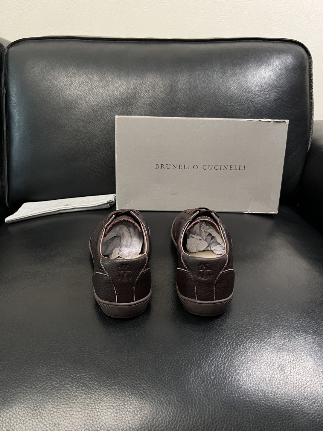 Brunello Cucinelli  高品质 顶级工艺品  BC  专柜同步原厂配置，意大利进口牛皮面