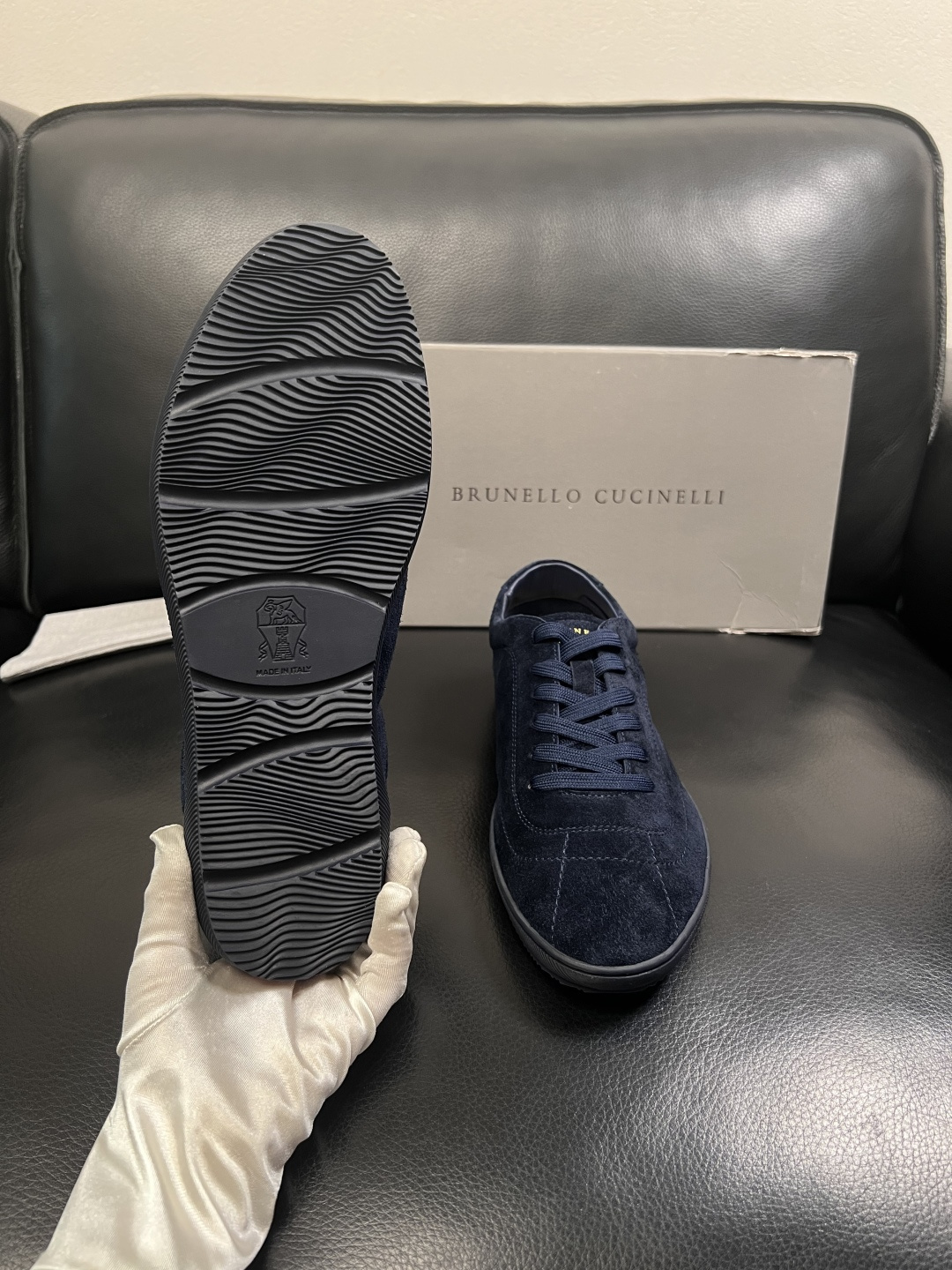Brunello Cucinelli  高品质 顶级工艺品  BC  专柜同步原厂配置，意大利进口牛皮面