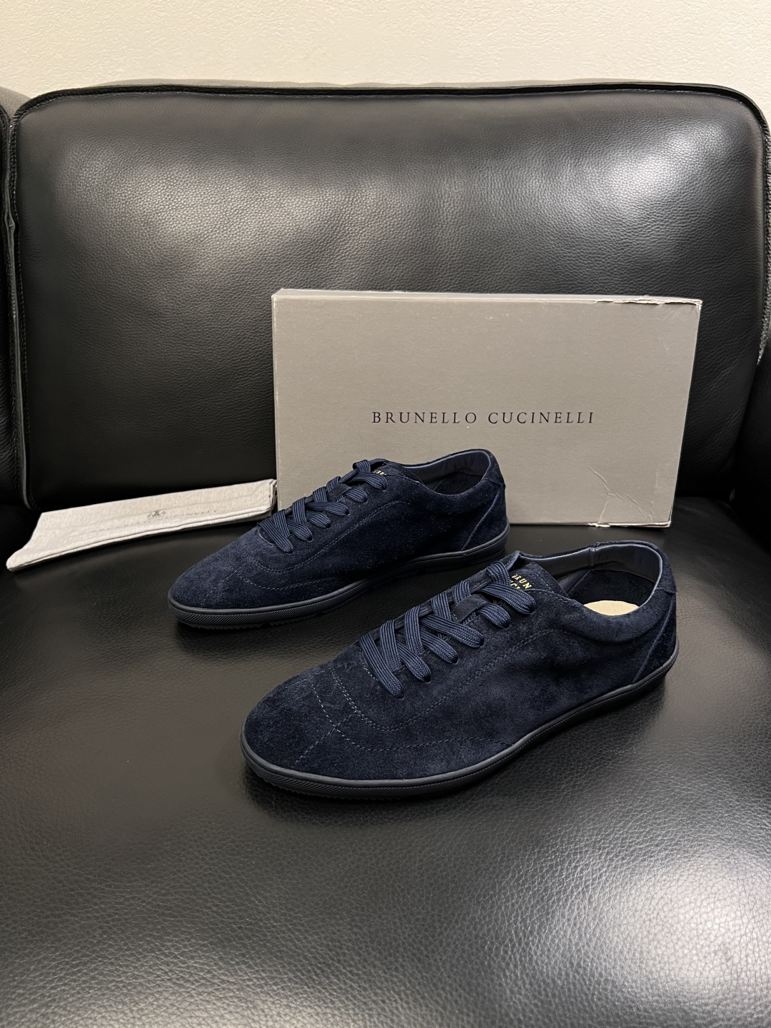 Brunello Cucinelli  高品质 顶级工艺品  BC  专柜同步原厂配置，意大利进口牛皮面