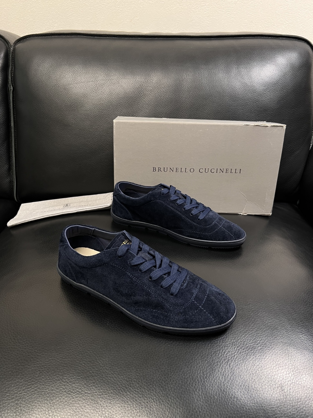 Brunello Cucinelli  高品质 顶级工艺品  BC  专柜同步原厂配置，意大利进口牛皮面