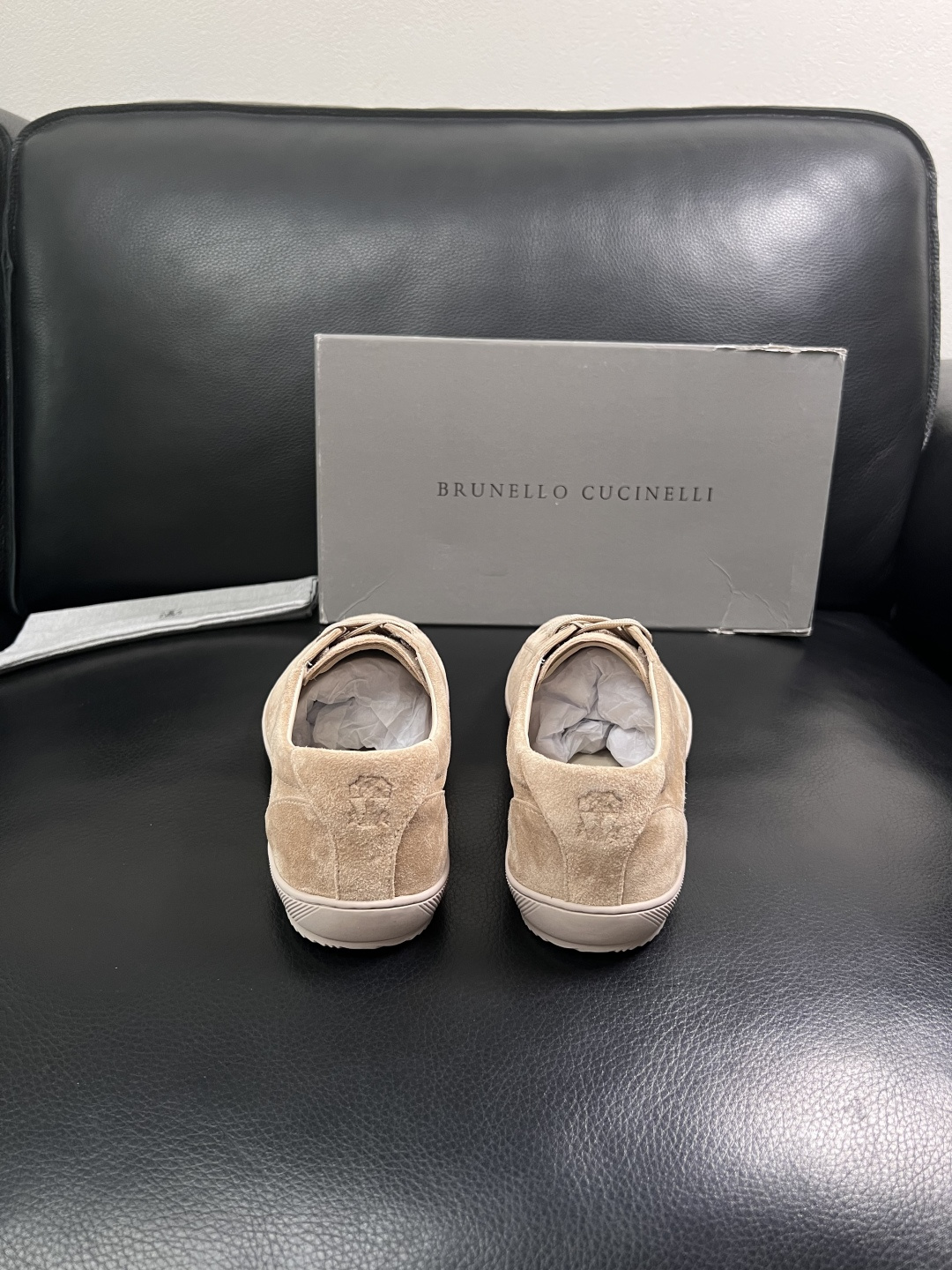 Brunello Cucinelli  高品质 顶级工艺品  BC  专柜同步原厂配置，意大利进口牛皮面