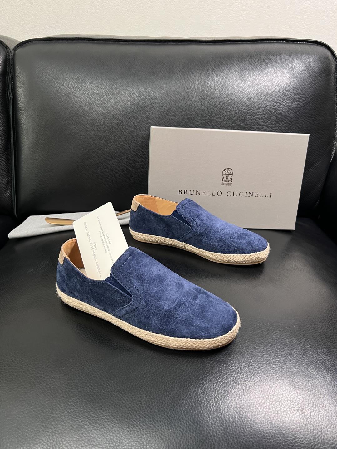 Brunello Cucinelli  高品质 顶级工艺品  BC  专柜同步原厂配置，意大利进口牛皮面