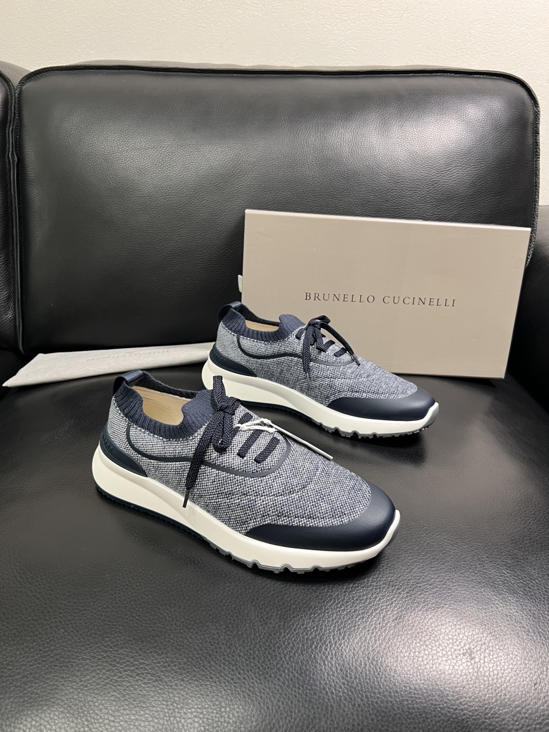 Brunello Cucinelli  高品质 顶级工艺品  BC  专柜同步原厂配置，意大利进口牛皮面