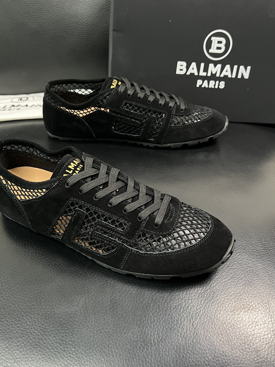 ⚠️只换码不退⚠️    BALMAIN  高品质  顶级工艺品  巴尔曼  专柜新品同步，鞋面意大利进