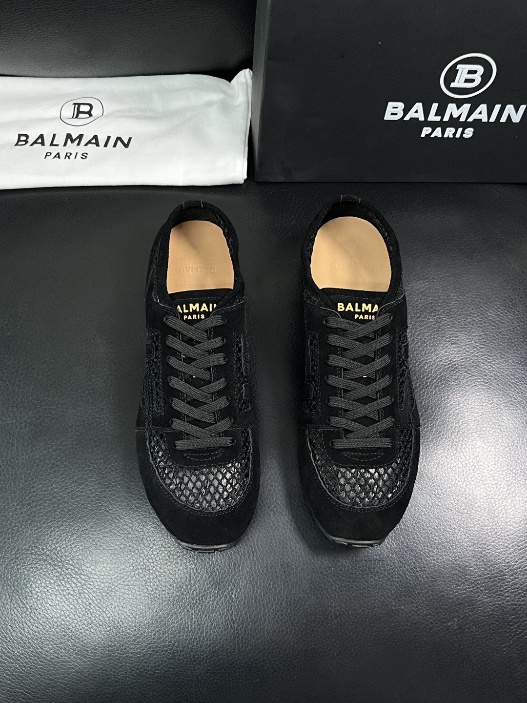 ⚠️只换码不退⚠️    BALMAIN  高品质  顶级工艺品  巴尔曼  专柜新品同步，鞋面意大利进