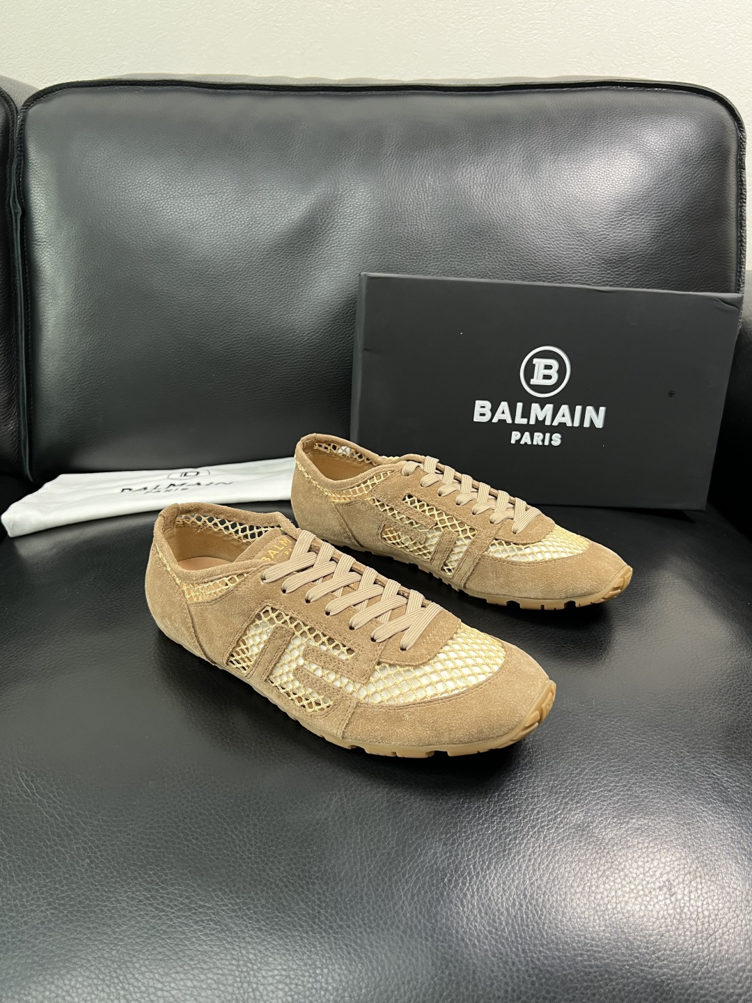 ⚠️只换码不退⚠️    BALMAIN  高品质  顶级工艺品  巴尔曼  专柜新品同步，鞋面意大利进
