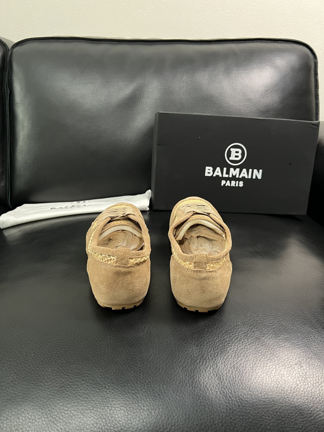 ⚠️只换码不退⚠️    BALMAIN  高品质  顶级工艺品  巴尔曼  专柜新品同步，鞋面意大利进