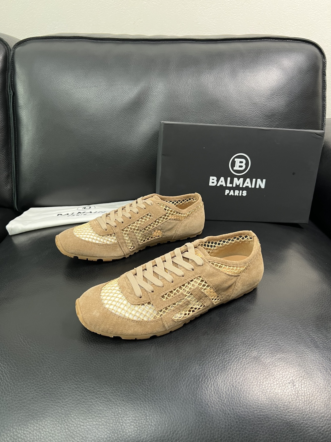 ⚠️只换码不退⚠️    BALMAIN  高品质  顶级工艺品  巴尔曼  专柜新品同步，鞋面意大利进