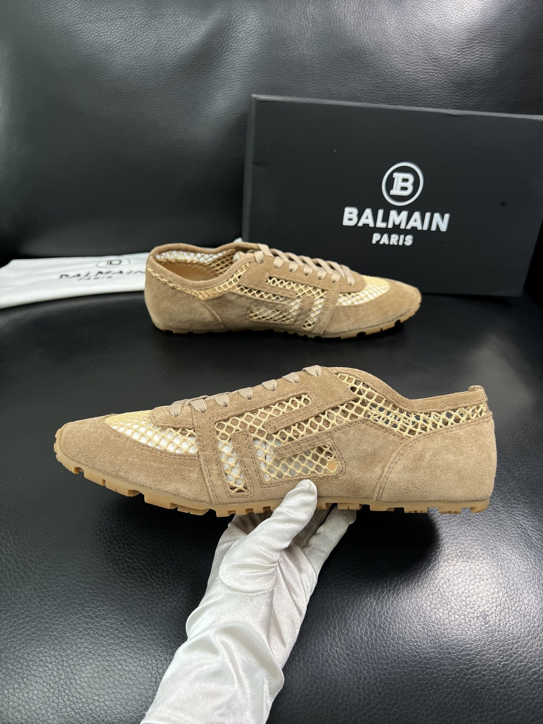 ⚠️只换码不退⚠️    BALMAIN  高品质  顶级工艺品  巴尔曼  专柜新品同步，鞋面意大利进