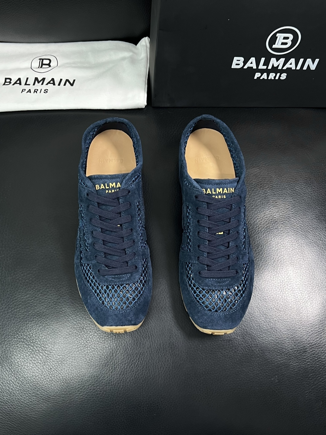 ⚠️只换码不退⚠️    BALMAIN  高品质  顶级工艺品  巴尔曼  专柜新品同步，鞋面意大利进