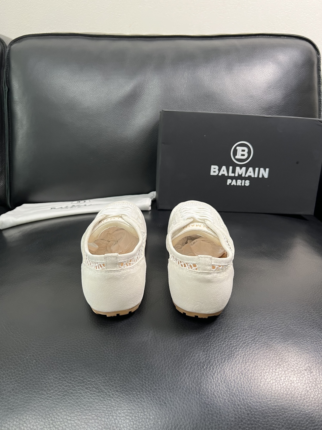 ⚠️只换码不退⚠️    BALMAIN  高品质  顶级工艺品  巴尔曼  专柜新品同步，鞋面意大利进